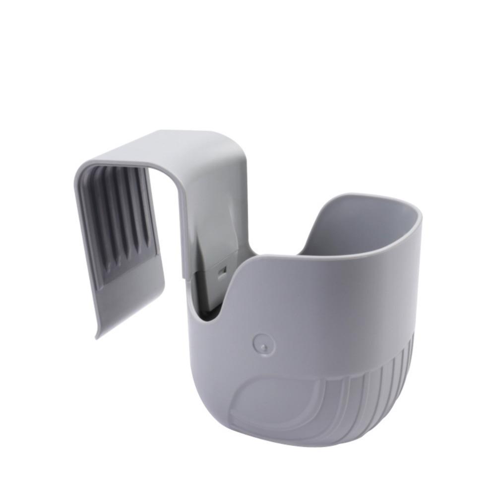 Anti-Slip Cup Slot Child Cup Holder Baby Stroller Cup Holder for Convertible Car Seats серый