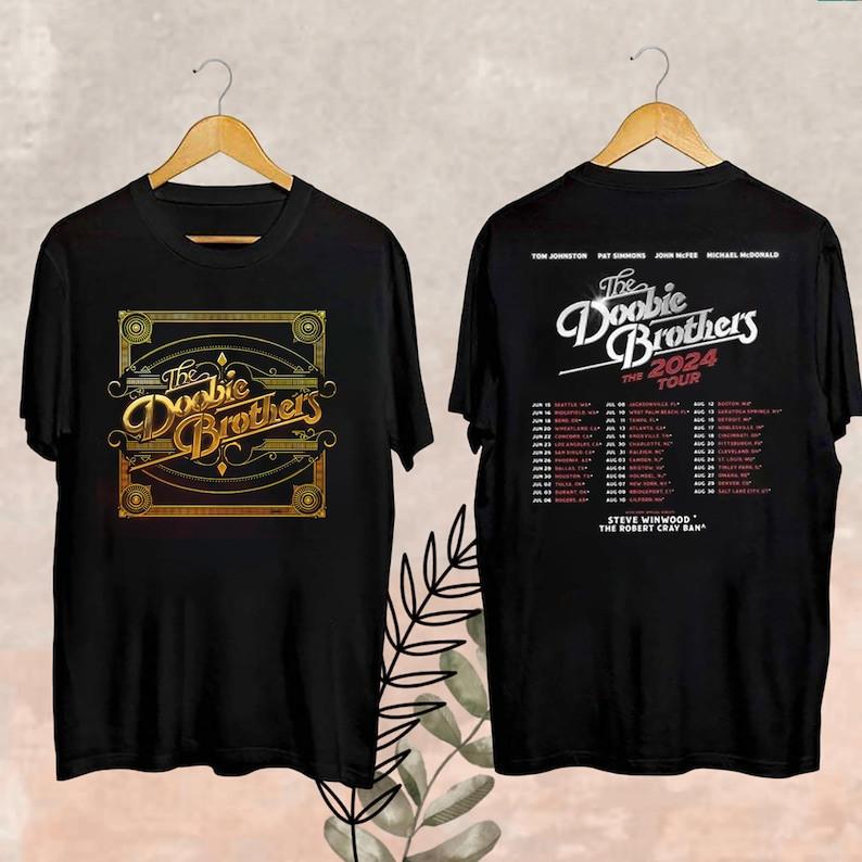The Doobie Brothers Band Fan Shirt Doobie Brothers Merch The Doobie Brothers 2 XL