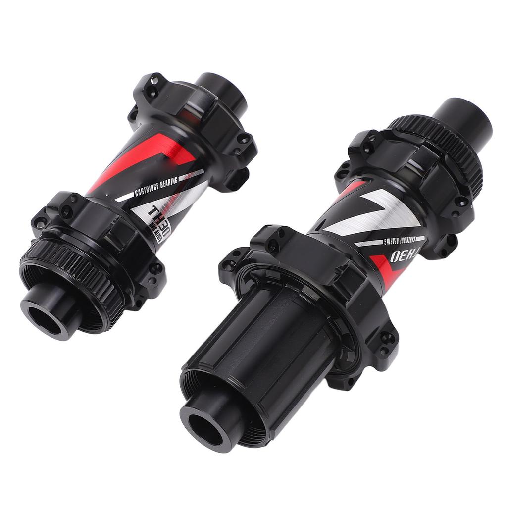 1 Pair Road Bike Hub Disc Brake 4 Bearing Straight Pull 72 Sound Aluminum Alloy C Bike Hubs for 8 to 12 Speed Cassette