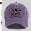 Pc Be Real Not Perfect Leopard Print Letter Pattern Baseball Cap Home Leisure Decor Hat Cartoon Character Printed Papa Cap