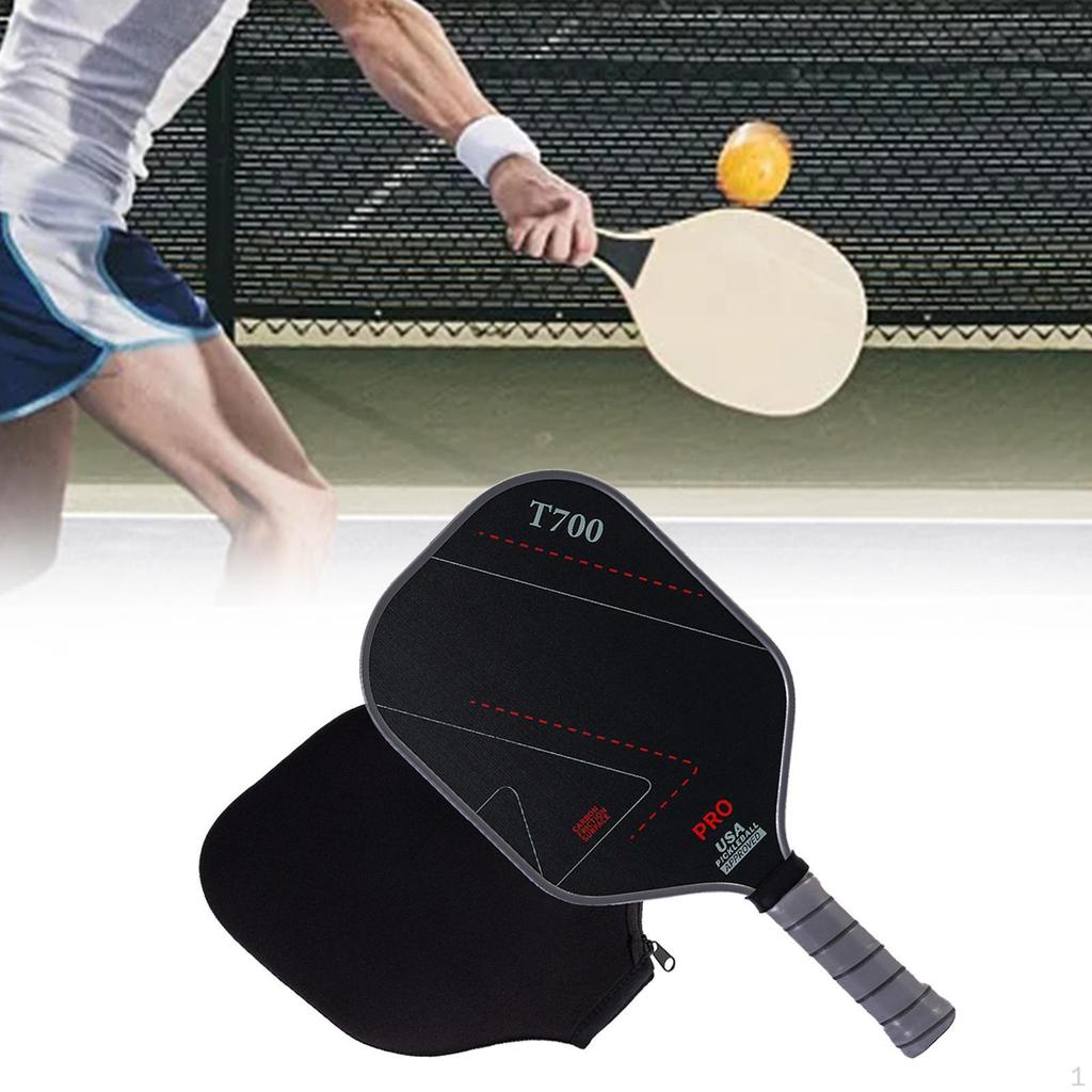 Carbon Fiber Pickleball Racket for Indoor and Outdoor Tournament Accessories Style A