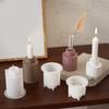 Flexible Silicone Cylinder Candle Holder Mold Perfect For Crafting Distinctive Candlesticks And Scented Ornaments