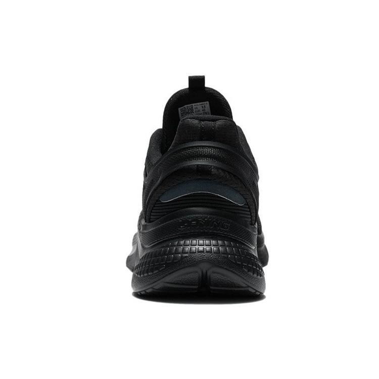 New LiNing Liuyun Shock Absorbers With Slip Resistant And Abrasion Resistant Properties Low Top Casual Shoes Men's Black AGLS007-1