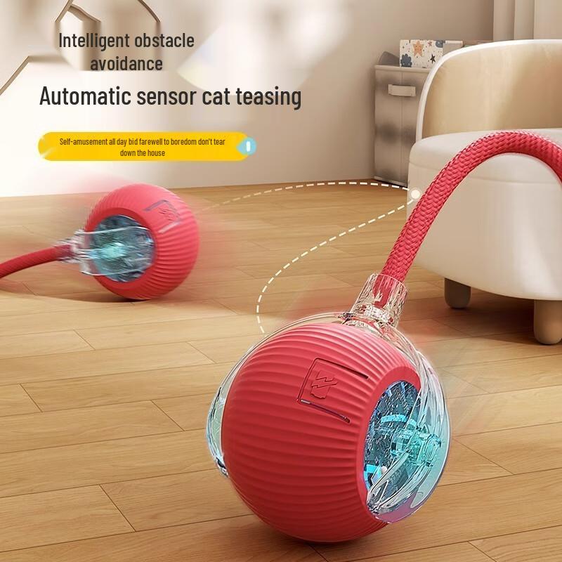Fumade Luminous Electric Cat Toy Ball