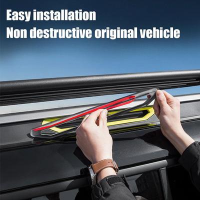 Automotive Carbon Fiber Roof Rack Trim Strip Cover Special Trim Modification Accessories For The Jetour Trave T2 R4F0
