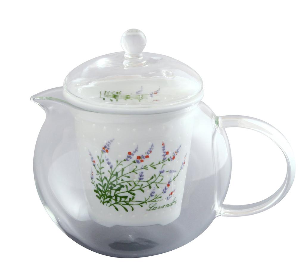 Arita Ware Celand Glass Stylish Pot, Lavender, FC-550C