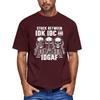 Men's Funny Graphic T-Shirt Neck Short Sleeve Novelty Top
