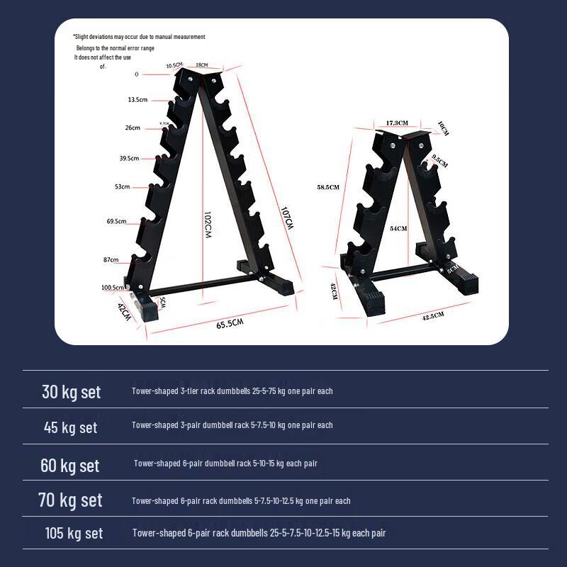 Zhongjing Fitness Dumbbells and Racks
