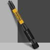 5.5mm Screwdriver Bit 6.35mm Shank Black&yellow Clearly Marked
