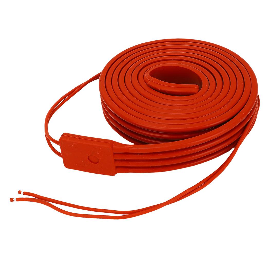 Wasserrohr Heizband Wasserdicht Flexibel Silikon Frostschutz Begleitkabel für Hausrohre Dach Wohnmobil Außen