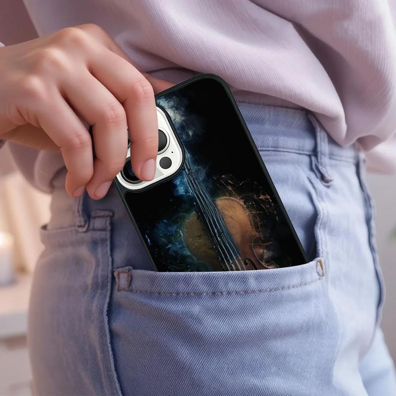 Music Violin Phone Case For iPhone 17 Air 15 16e 14 13 Pro Max Coque 12 11 Pro Max PLUS Cover
