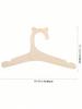 5/10pcs Wooden Hangers for Children, Wooden Hangers for Children and Babies, Used for Clothes and Pants, Baby Shower.