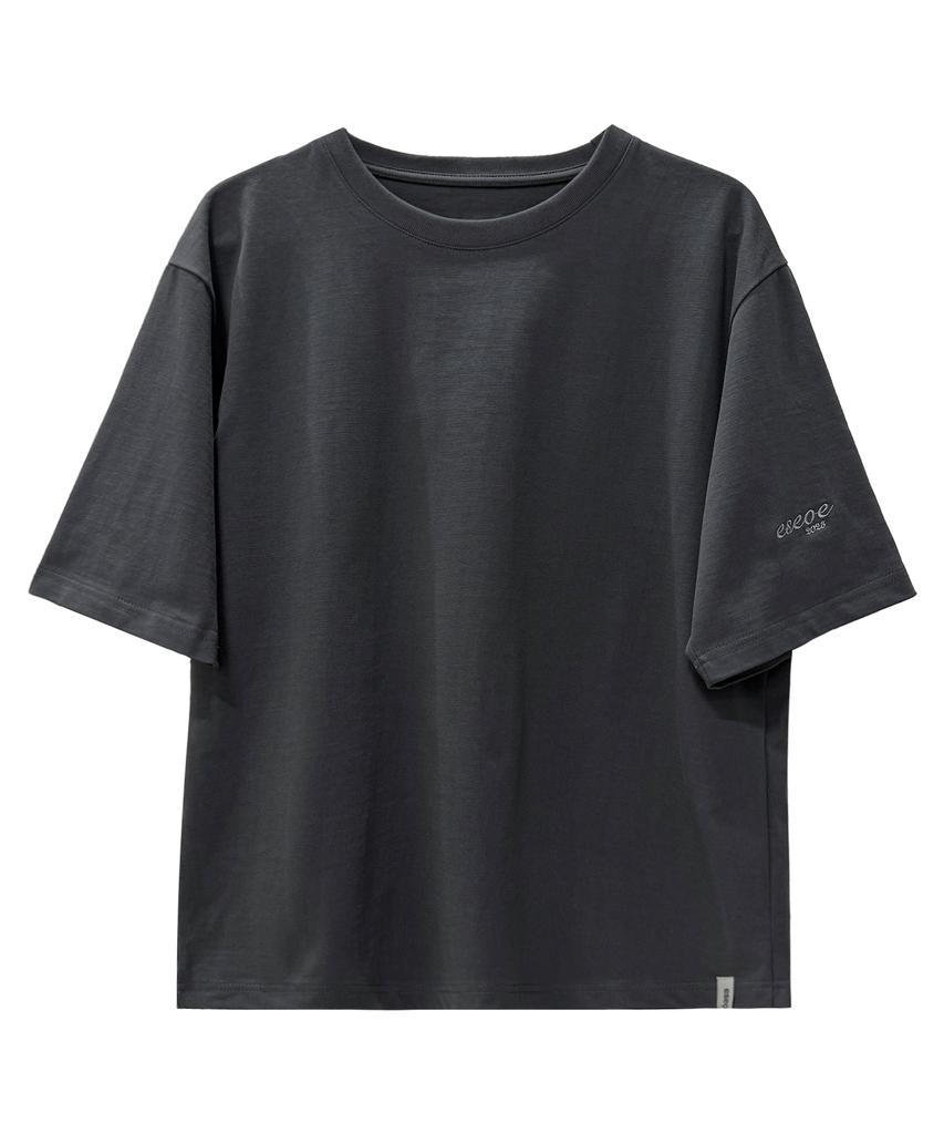 ESEOE Genderless T-Shirts Charcoal