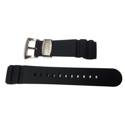 PROSPEX 20mm SBDJ019 Genuine Silicone Rubber Strap Band R035011J0 (Also Compatible with SBDJ017/SBDL047/SBDL049) Black