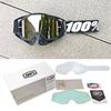 Helmet Goggles Set 100% Off-Road Motorcycle Helmet Goggles Downhill Mountain Bike Wind and Sand Protection