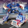Large Megatron Optimus Prime Bumblebee Building Blocks Model - Children's Educational Toy