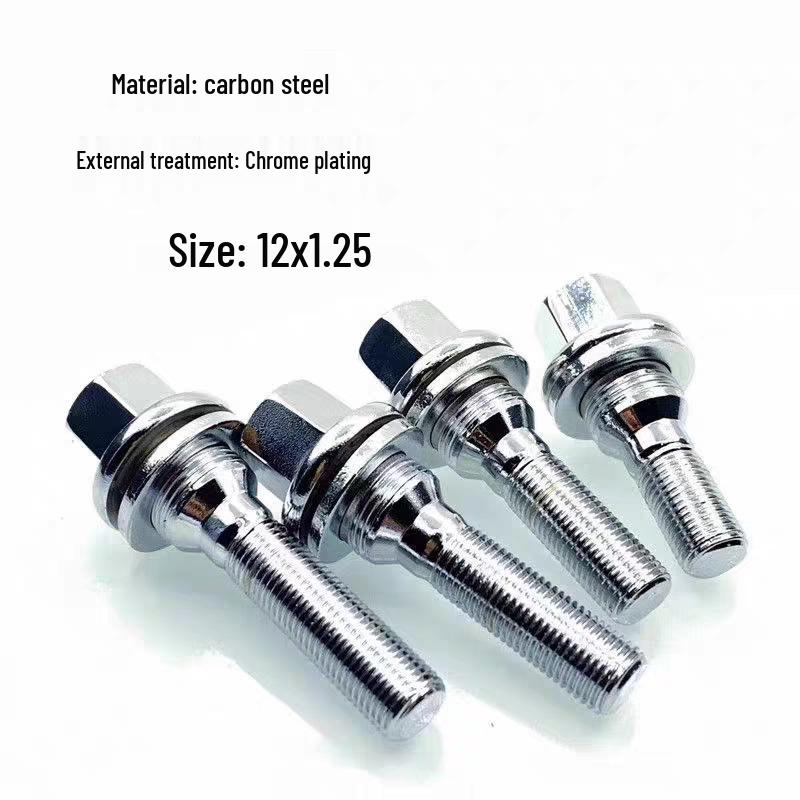 Carbon Steel Lug Bolts for Citroen Car Wheels
