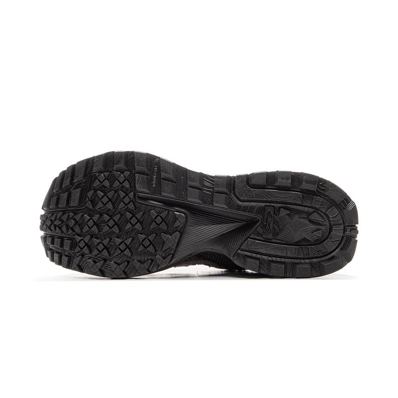 New LiNing CF Tracing, Xunchuan Shock Absorbers Slip Resistant Abrasion Resistant Low Top Hiking Shoes Unisex Black Gray AHLV001-4