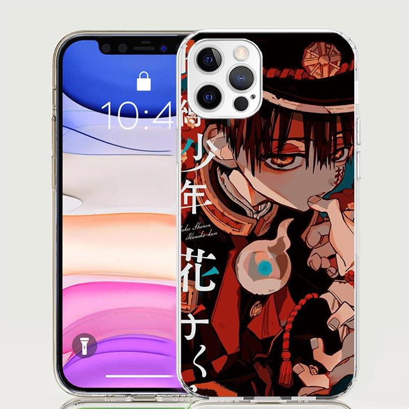Toilet Bound Hanako Kun Anime Case Phone Cover for Apple iphone 16 15 14 13 12 Mini 11 Pro Max 16E X XS XR 7 Plus 8 + SE 2020 Tr