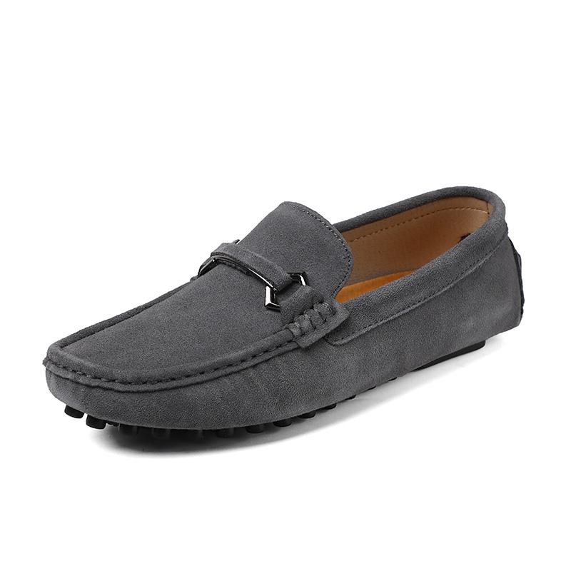 Fashion Leather Men Fashion Business Shoes New Men Loafers Lightweight Mens Slip on Shoes 2024 Handmade All-match for Men Driving Shoes