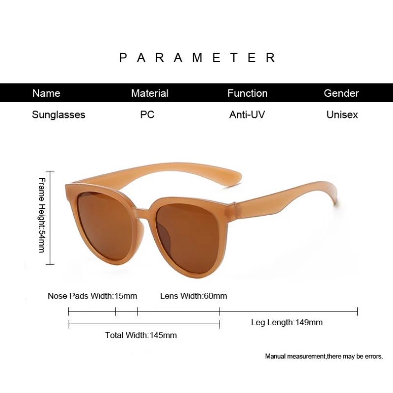 New Trend Sunglasses for Women and Men Simple Design Decorative Glasses Car Driving Eyewear Unisex Fashion Sun Glasses UV400