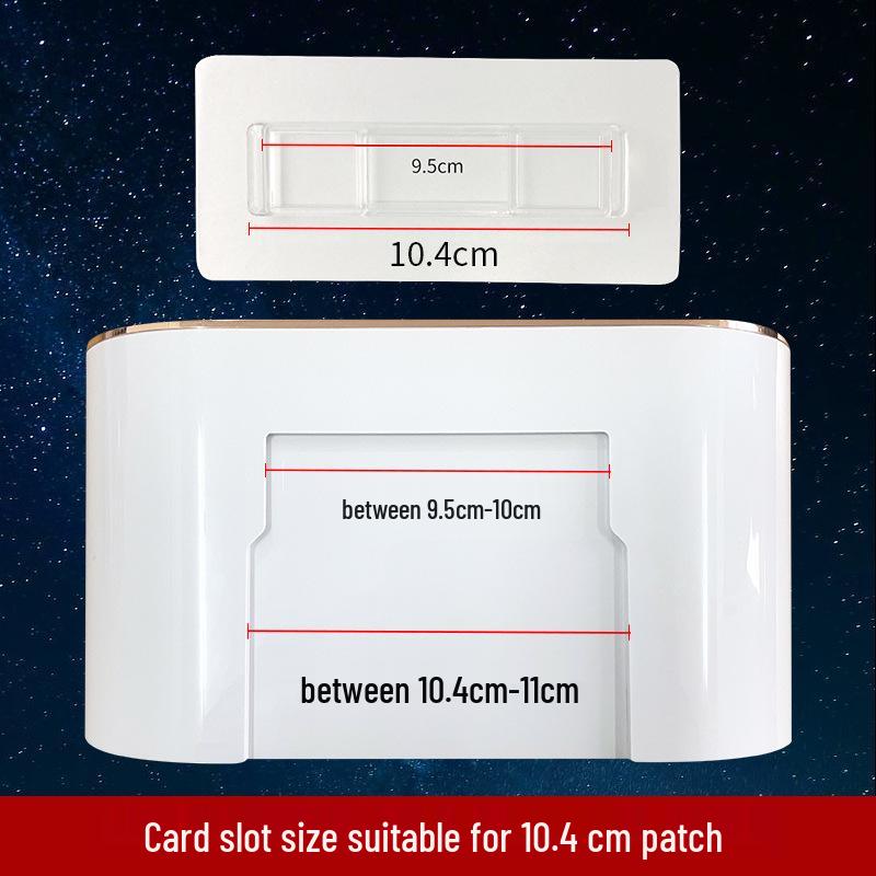 

Самоклеящаяся полка для ванной и коробка для салфеток без следов с двухсторонней липучкой