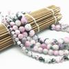 6/8/10mm Zebră roz Persan Jad Mărgele naturale Accesorii pentru bijuterii