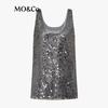 MO&Co. Sequined Lined Tank Top