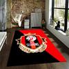 RFC Seraing Logo Carpet suitable as a non-slip mat for the living room or bedroom sofa