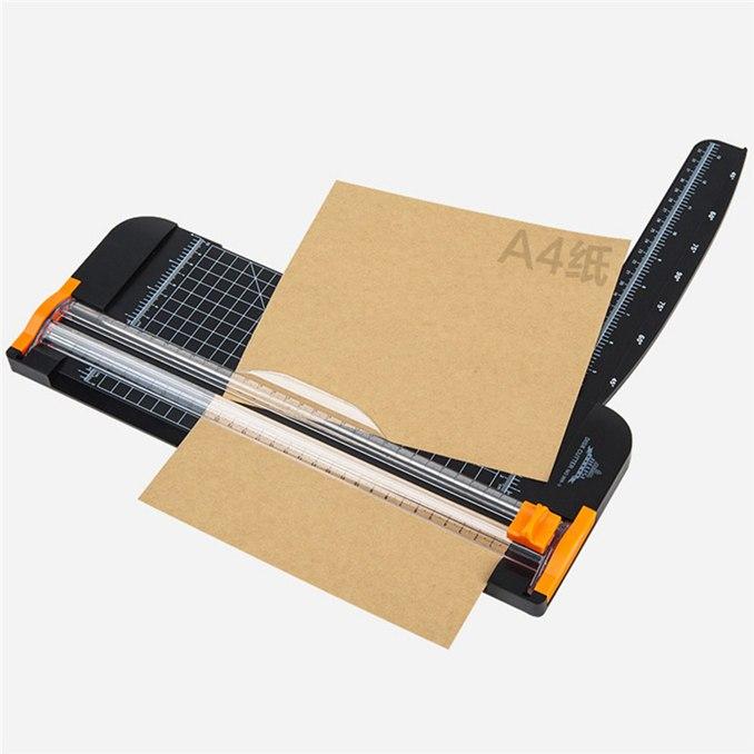 JM Shop Practical A4 Paper Cutter Standard Cutting Paper Cutter Automatic Safety Protection Device Standard Cutter