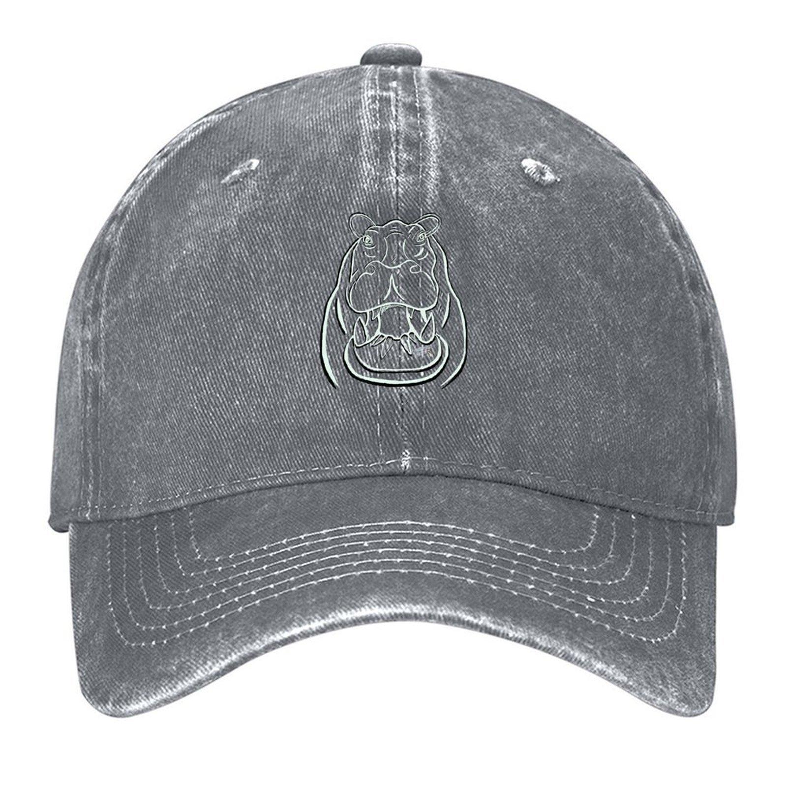 

2026 Outline Hippo Head Baseball Cap Hats On Offer New In Hat Luxury Woman Cap Christmas Hat Sun Hats For Women Men s