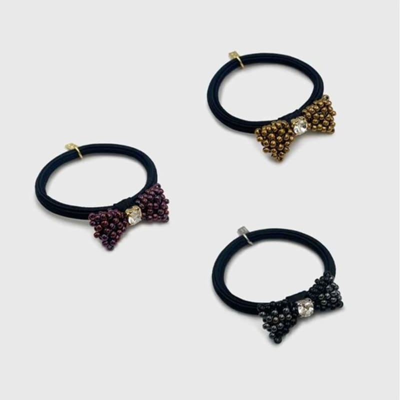 Jean Paul Clarisse Mini Ribbon Beaded Ponytail LFPT0756