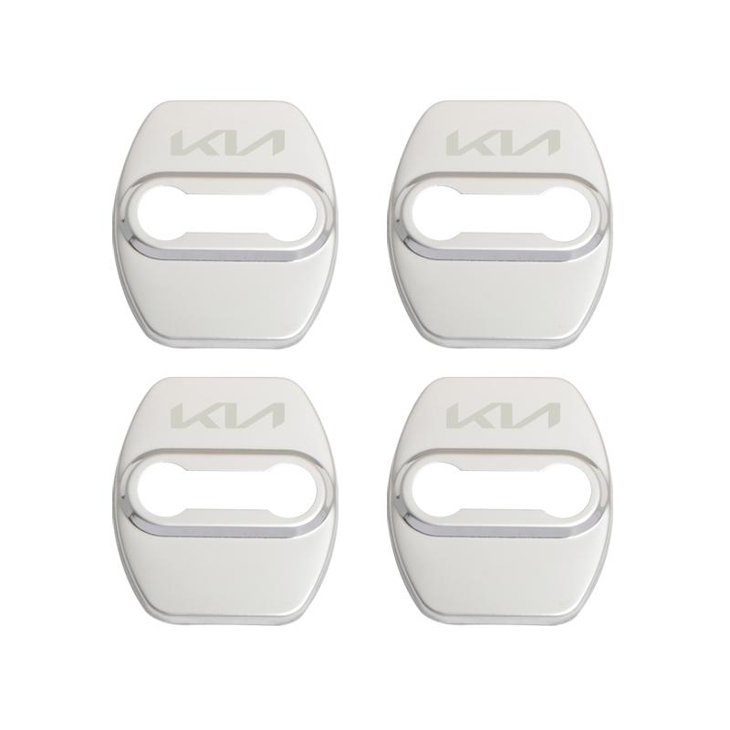 Car Styling Car Door Lock Covers stikcer Case for Kia Rio Ceed Sportage Cerato Soul Picanto auto Accessories sticker accessaries