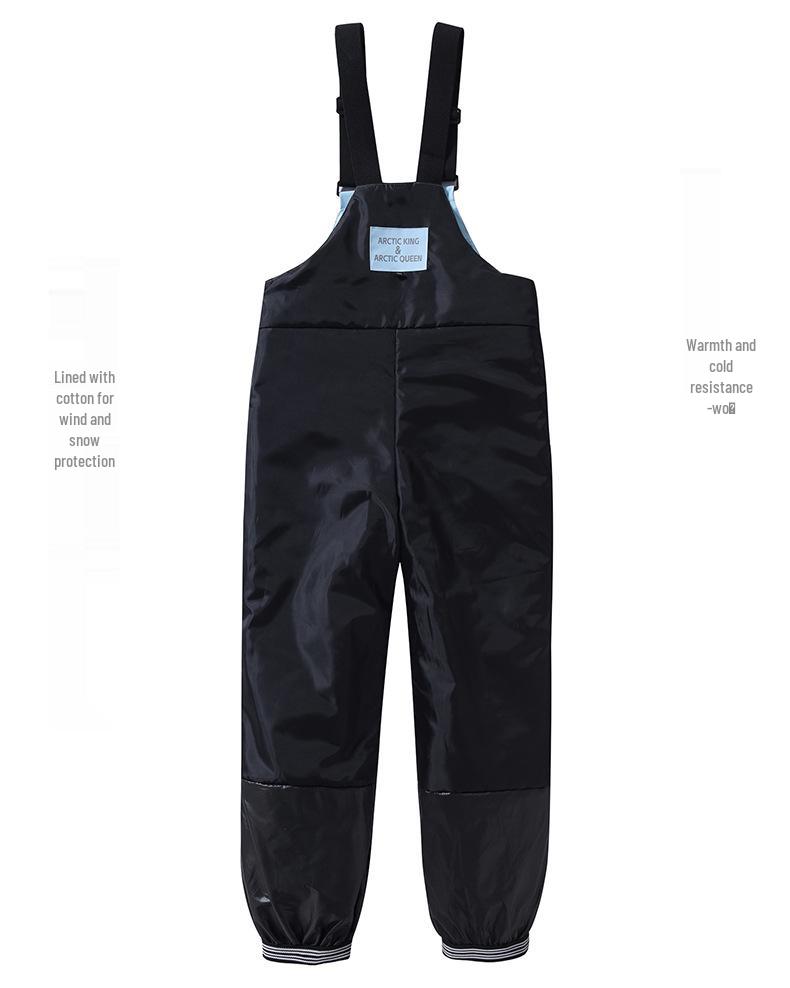 Kids' Winter Ski & Snowboard Bib Pants - Warm, Thick, and Snowproof