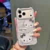 Cat Acrylic Stripe KT Case for iPhone 17 Pro Max/16/15/11