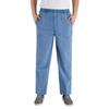 Men's High-Waist Loose Cotton Linen Straight Pants