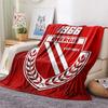 Energie Cottbus Print Flannel Blanket, High Quality Comfortable for All Seasons, Home Decor, Warmth and Comfort, Perfect for Christmas Gifts