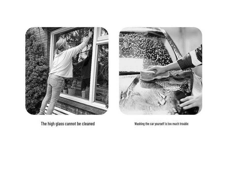 Electric Multi-Function Scrubber with Replaceable, Extendable Heads for Floor Cleaning