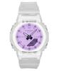 G-Shock Analógico Digital Correa de Resina Transparente Esfera Rosa Cuarzo GMA-P2100SR-7A 200M Reloj para Mujer