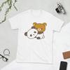 Creative Cartoon Panda Rilakkumas T-Shirts for Men Round Collar 100% Cotton T Shirts  Short Sleeve Tees Unique Clothes