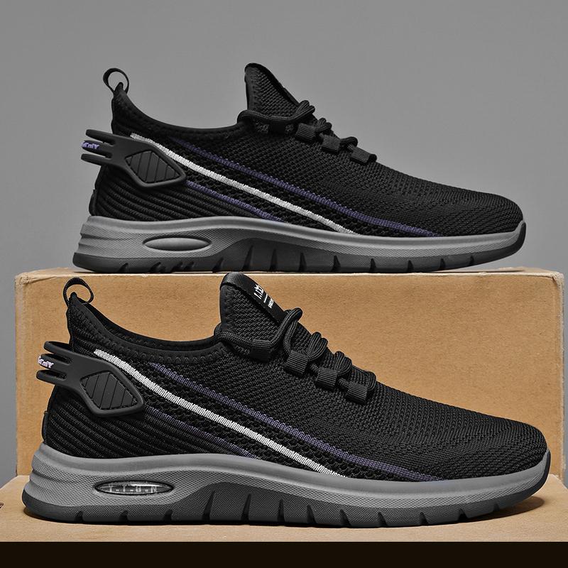 

Men s Shoes New Summer Breathable Thin Mesh Shoes Men Anti Slip Anti Odor Sneakers Outdoor Casual Shoes Comodas 44 чёрный