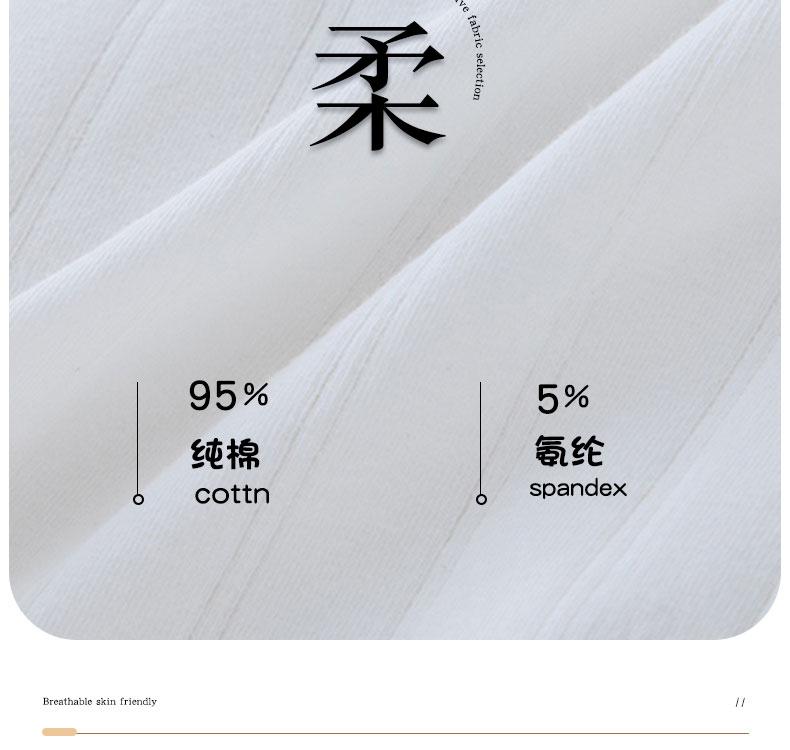 A-class baby cotton 7A antibacterial crotch women's underwear, skin friendly and breathable mid waist girls' triangle pants