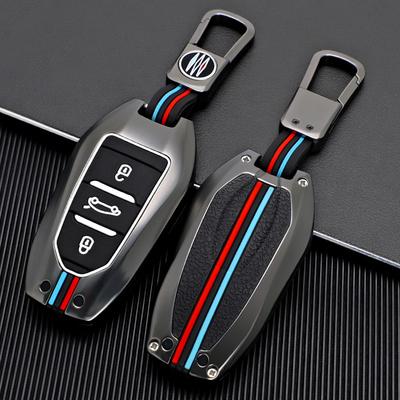 Car Flip Key Case Cover Shell For Peugeot 208 3008 308 508 408 2008 307 4008 For C4 C3 C6 CACTUS C8 Accessories