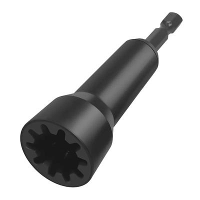 Quickly Twister Hand Tools Aluminum Alloy Spin Twisting Wire Connector Socket with 1/4 Chuck for Drill and Wire Connector Driver