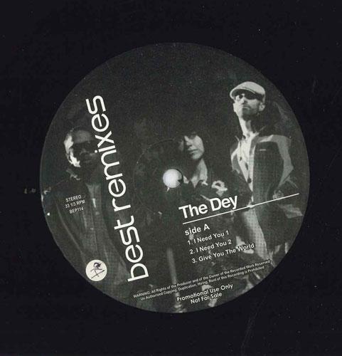 

12inch Record DEY - Best Remixes BEP114 NOT ON LABEL Rap & Hip-Hop/R&B Used