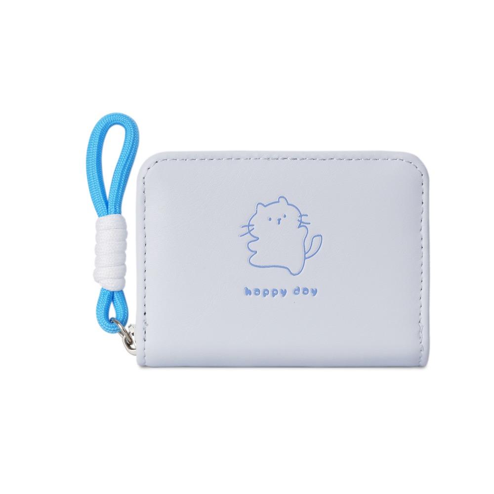 Fashion Cartoon Women Wallet Bear Rabbit Cat Pu Leather Coin Purse Card Holder