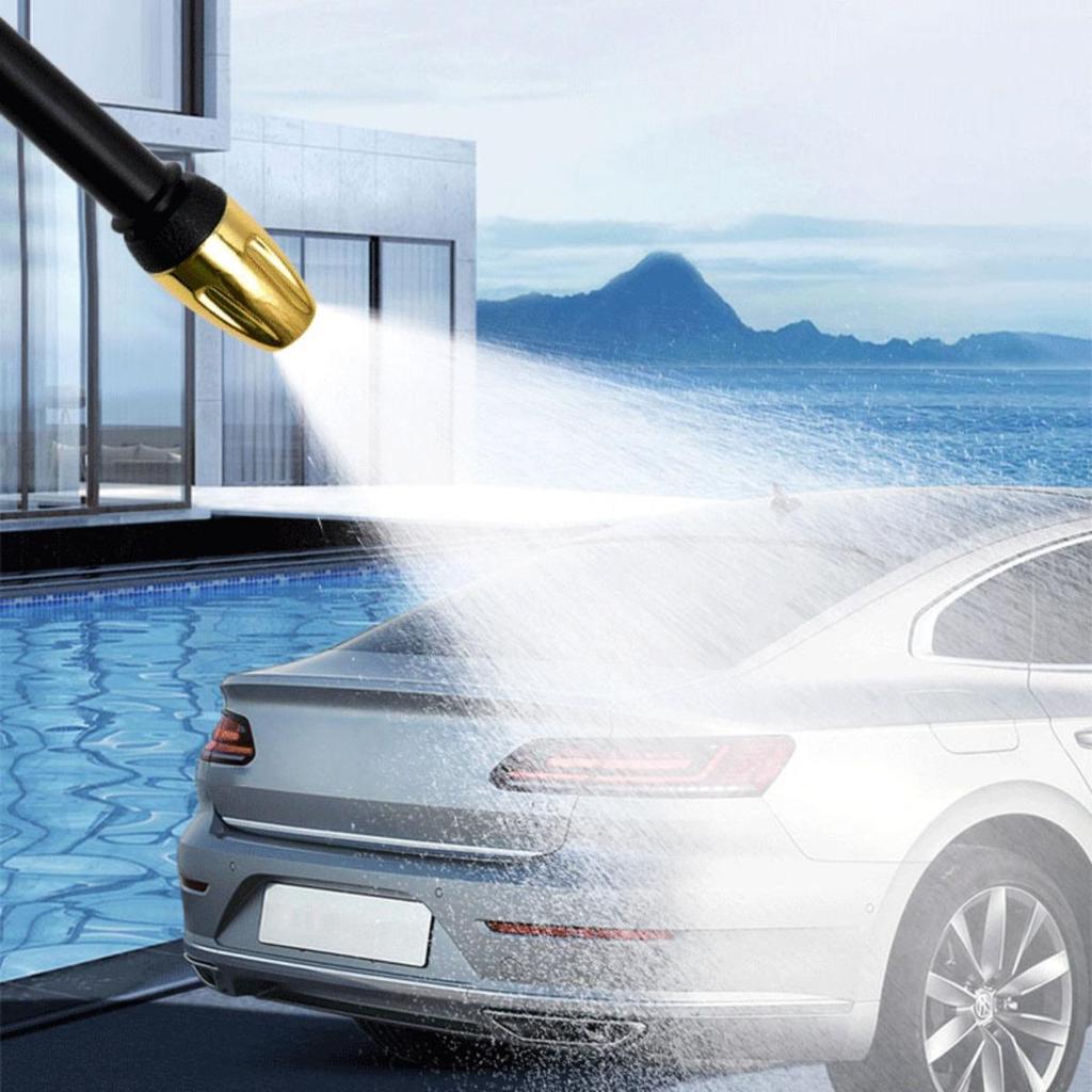 Portable High-pressure Car Washing Foam Gun with Long Handle, The Spraying Force Is Increased By 2 Times, Easy To Use, Car Washing, Watering, Cleaning