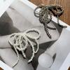 Elegant Pearl Bowknot Charm for Jewelry Making Keychain Necklace Earrings DIYs Crafts Shoe Buckle Ornament Accessories