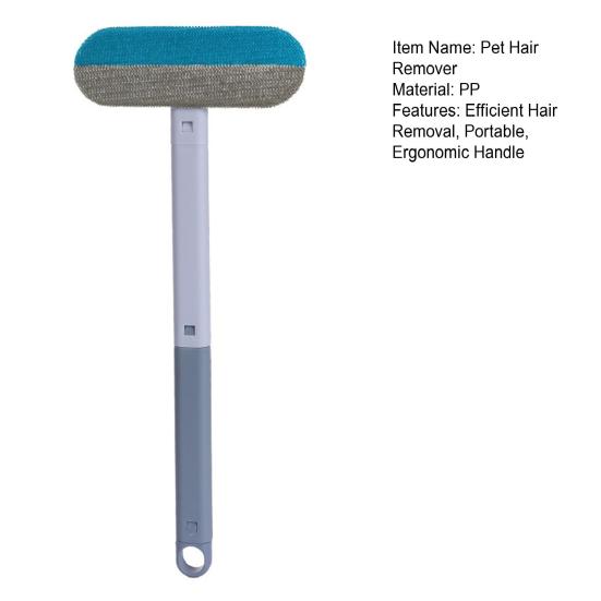 Yousheng Pet Hair Remover Long Handle Reusable Lint Cleaner for Dog Cat Hair Multi-functional Fur Removal Brush for Couches Carpets Car Seat Clothes