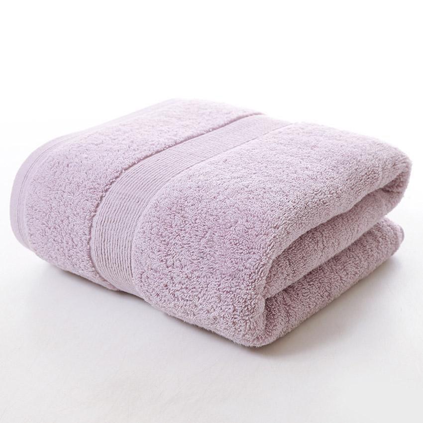 100% Cotton Large Thick Bath Towel Solid Color Bathroom Face Shower Towels Geometric Home Hotel For Adults Kids Toalla De Ducha